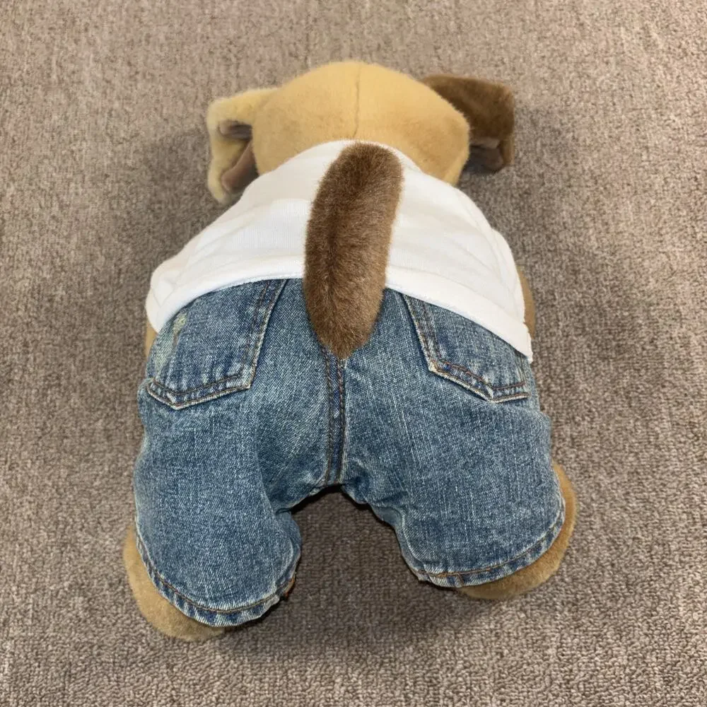 Vintage Build A Bear 15” Plush Dog University Of Tennessee VOLS Alumni